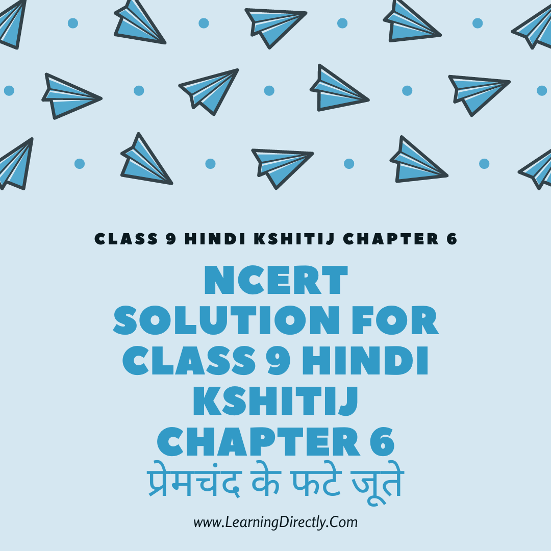 You are currently viewing NCERT Solution For Class 9 Hindi kshitij Chapter 6