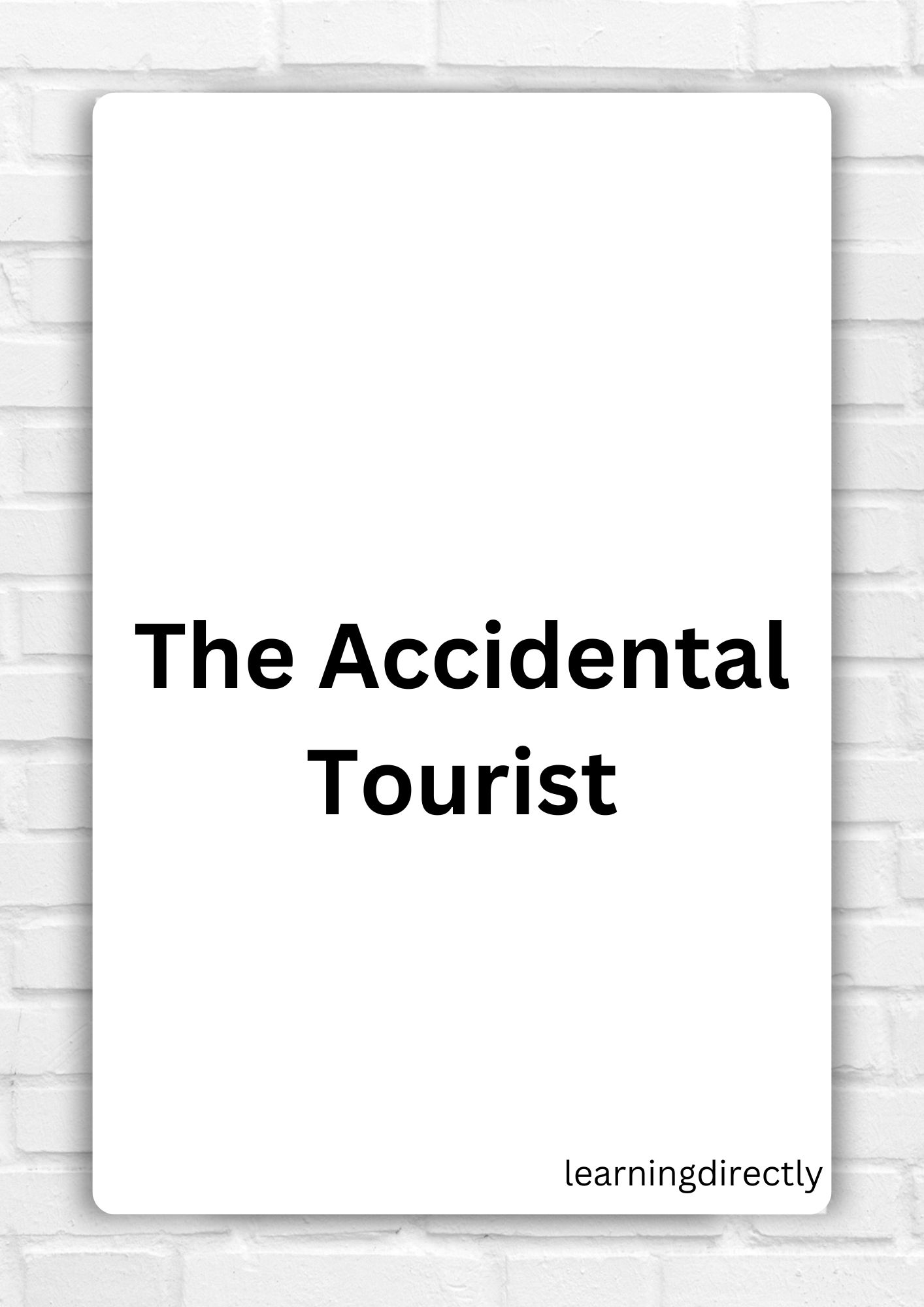 You are currently viewing Best NCERT Solutions For Class 9 English Moments Chapter 9 The Accidental Tourist