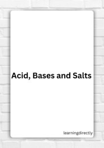 Best Access NCERT Solutions for Class 10 Science Chapter 2 Acid, Bases and Salts