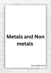 Best NCERT Solutions for Class 10 Science Chapter 3 Metals and Non metals